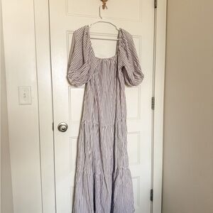 Striped Maxi Dress